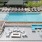 fire pit next to pool