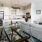 living room with a couch and tv